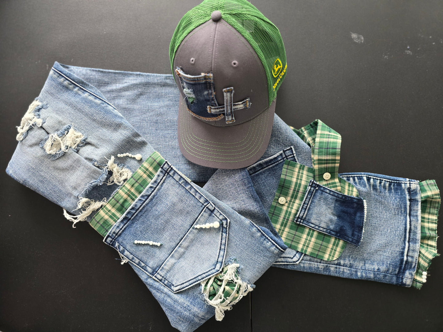 Combo - Baseball Cap with Denim SlingPocket --- *** Items Sold Separately ***